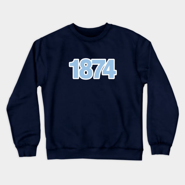 1874 Crewneck Sweatshirt by Footscore